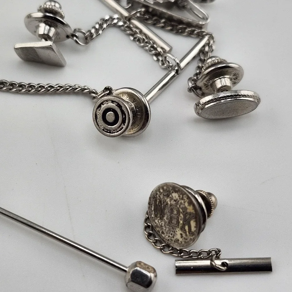 Vintage Tie Tack Bar‎ Lot Hickok Sterling Read
